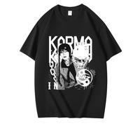 NCTCITY Uomo Donna T-Shirt in Cotone Stray Kids Karma Stampato Maglietta Unisex Camicia a Manica Corta Harajuku Tops BangChan Lee Know Changbin Hyunjin Han Felix Seungmin I.N