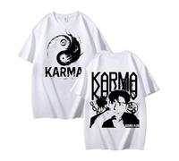 NCTCITY Uomo Donna T-Shirt in Cotone Stray Kids Karma Stampato Maglietta Unisex Camicia a Manica Corta Harajuku Tops BangChan Lee Know Changbin Hyunjin Han Felix Seungmin I.N