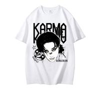NCTCITY Uomo Donna T-Shirt in Cotone Stray Kids Karma Stampato Maglietta Unisex Camicia a Manica Corta Harajuku Tops BangChan Lee Know Changbin Hyunjin Han Felix Seungmin I.N