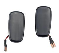 NCTPICLC Car Laterale Indicatore Posizione Laterale Per Toyota Per Prius Per Kluger Per Wish Per Land Per Cruiser 200 Per Prado 120 Per RAV4 Per Altezza Per Lexus(Dynamic Smoked Black)