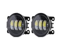 NCTPICLC Faretti Fendinebbia Fendinebbia A LED Per Jeep Per Wrangler Per JK Per Unlimited Per Grand Per Cherokee Per Renegade Per BU 8000LM 30W 12V Fendinebbia Auto(P-White)