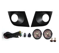 NCTPICLC Faretti Fendinebbia Per Nissan Per Tiida 2007 2008 2009 2010 2011 Fendinebbia A LED Fari Copertura Cofano Telaio Impermeabile Accessori Auto Sinistra Destra Fendinebbia Auto(LED White Set)