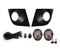 NCTPICLC Faretti Fendinebbia Per Nissan Per Tiida 2007 2008 2009 2010 2011 Fendinebbia A LED Fari Copertura Cofano Telaio Impermeabile Accessori Auto Sinistra Destra Fendinebbia Auto(LED Yellow Set)