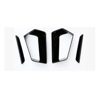 NCTPICLC Faretti Fendinebbia Per Trumpchi Per GAC Per Empow 22 23 Esterni Fari Fendinebbia Anteriori Lampade Palpebra Sopracciglia Decorazione Copertura Trim 4 Pezzi Fendinebbia Auto(Nero)