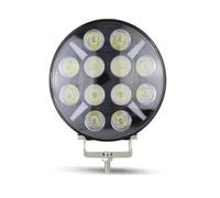 NCTPICLC Faro Principale Fari Faro Rotondo Da 7" E 9" Per Fuoristrada LED Per Camion Con Luce Bianca Lampeggiante Indicatore Direzione Giallo 12-24 V(1pcS 7Inch)