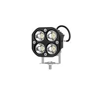 NCTPICLC Moto Fanale Faretti Lavoro LED 3 Pollici 12V/24V Fari Moto Fari Barra Fendinebbia 4x4 Fuoristrada ATV(1piece white)