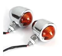 NCTPICLC Moto Fanale Faro Anteriore Universale Moto Fendinebbia Indicatori Direzione Supporto Per Per Suzuki(Turn Signal lights)