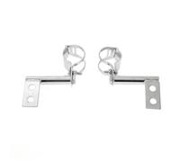 NCTPICLC Moto Fanale Faro Anteriore Universale Moto Fendinebbia Indicatori Direzione Supporto Per Per Suzuki(Bracket)