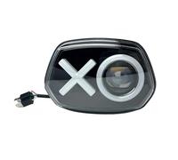 NCTPICLC Per Piaggio Per Vespa Per Elettrica Per Sprint Per Primavera 50 125 150 Moto Indicatori Di Direzione Anteriori E Posteriori A LED Luci Diurne Faro Moto(RGB headlamp)