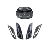 NCTPICLC Per Piaggio Per Vespa Per Elettrica Per Sprint Per Primavera 50 125 150 Moto Indicatori Di Direzione Anteriori E Posteriori A LED Luci Diurne Faro Moto(Suit 5)