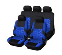 NCTPICLC Set Coprisedili Per Auto Universali Per La Maggior Parte Con Protezione Per Lo Styling Dei Dettagli Tracce Pneumatici Fodere Sedili Auto