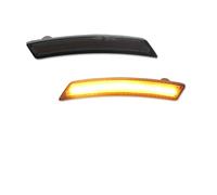 NCTPICLC Terza Luce di Stop Pannello Degli Indicatori Direzione Della Lampada Ripetitore Luce Indicatore Laterale LED Per Cooper R55/56/57/58/59/60/61(2PC Front black)