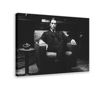 NCUDANK Poster su tela, motivo: mafia, decorazione per camera da letto, ufficio, stanza, regalo, 60 x 90 cm