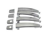 NCVCB auto maniglia esterna Portiera Maniglie Porte Esterne Auto Cromate Con Buco Della Serratura Anteriore Posteriore Sinistra Destra Per Aveo Per Captiva Per Vue Per Pontiac