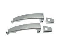 NCVCB auto maniglia esterna Portiera Maniglie Porte Esterne Auto Cromate Con Buco Della Serratura Anteriore Posteriore Sinistra Destra Per Aveo Per Captiva Per Vue Per Pontiac