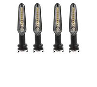 NCXKZLH Luci dei freni Indicatori di direzione a per motociclette Lampada per acqua corrente per YA&MAHA MT07 Tenere 700 XJ6 FZ6 MT09 Tracer 900 MT10 Faro anteriore Indicatori di direzione