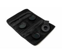 SYSTEM-S Set di lenti ND con filtro a densità neutra grigia, con custodia a clip, colore: nero