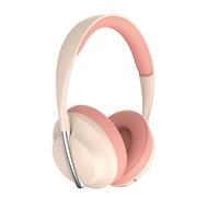 ND NEXT DESTINATION Cuffie senza fili Bluetooth 5.3 con Bass e Suono Stereo Casco Fascia Over Head Apparecchio acustico aperto (Rosso)