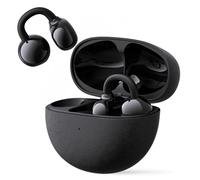 ND NEXT DESTINATION - OpenDots1 - Cuffie senza fili con clip Bluetooth 5.4, innovative di Open-Ear 32 H, autonomia audio avvolgente, senza fili, con 2 Mics, per chiamate chiare (Nero)