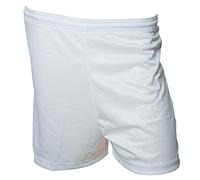 ND Sports Precision Micro-Stripe - Pantaloncini da Calcio 102-44", Colore: Bianco