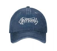 NDBQEYIFV Cryptopsy (Trasparente) Cappello da Baseball Bianco con Scatto Indietro Cappello Uomo Donna