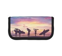 NDDCEDEW Astuccio per matite con motivo Surfer People, grande capacità, per studenti, carino astuccio per ragazze e ragazzi adolescenti astuccio per la scuola astuccio divertente portapenne organizer,