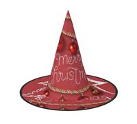 NDDCEDEW Palle di Natale Campane Stampa Cappelli di Halloween Strega Mago Cappelli Per Festività Cosplay