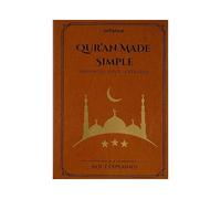 NDEMl Simple Illustrated Guide to the Quran, Bible Study Plan Notebook, brown cover, 18 * 25cm