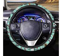 NDISTIN Simpatico coprivolante con bulldog francese, accessori per interni auto, elastico, universale, 38,1 cm