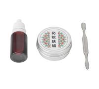 NDiyueAa Kit professionale per trucco con cera per cicatrici per effetti speciali, cicatrici realistiche, tagli, contusioni, ferite, sangue finto, cosplay, Halloween, SFX,