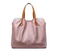 NDJQY Donne Moda Borse di Pendolarismo Grande Capacità Top Vera Pelle Bovina Tote Bag Crossbody Bag Lusso Designer Borse Portafogli Donna, R, 33-15-25cm