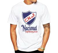 NDMUTREN Club Nacional De Uruguay Futbol Soccerer T Shirt Camiseta Remera Bolso White L