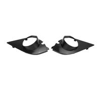 NDNCZDHC 1 Pair Fog Light Grille Cove 51117896603 Front Bumper Fog Lamp Grille Cover Insert Trim for E60 E61 M 2003-2009