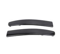 NDNCZDHC 1 Pair Front Bumper Moulding Lower Trim 735455057 Carbon Fiber Pattern Fashionable Front Bumper Lower Trim Strips for Vehicle