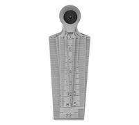 NDNCZDHC 1 Set Welding Taper Feeler Kit, Hole Size Inspection Tool Set Stainless Steel Gap and Slot Measurement