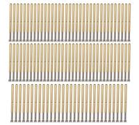NDNCZDHC 100Pcs Spring Probe Testing Loaded Contact Pins 4 Claws 2mm Hardware Tool P125-Q