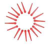 NDNCZDHC 100pcs Where Weed Trerimmer Head, 12 x 7 mm Diametro del Foro L70 Hexagon Testa Blade Timmer di plastica per Weed Eater