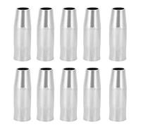 NDNCZDHC 10Pcs Welding Torch Nozzle ShieldCup Copper Welder Consumables for Binzel 15AK