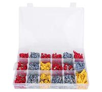 NDNCZDHC 1200Pcs Electrical Wire Terminal Crimp Connector Combination Flame Retardant