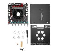 NDNCZDHC 2.1 Channel Audio Amplifier Board TPA3223 Bluetooth Digital Amplifier for Home Speaker Treble Bass Adjustment 2x200W+400W Integrated Casing