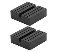 NDNCZDHC 2 Pcs Jack Rubber Pad Universal Slotted Frame Rail Pad Adapter Good Crush Resistance Jack Lift Puck for Car Maintenance
