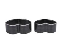 NDNCZDHC 2 Pezzi Fustelle per Pelle, a Forma di Labbro 60x35mm 50x25mm, Set di Fustelle in Acciaio Legato per Artigianato in Pelle Fai Te Fatto a Mano