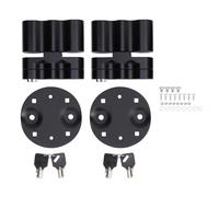 NDNCZDHC 2 Sets Gas Can Mount Lock RX-DLX-PM T Style Handle Enhanced Safety Water Pack Mount Lock for Standard Pack (With Key Lock)