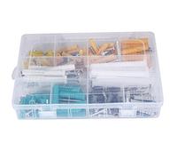 NDNCZDHC 200pcs High Strength Self-Tapping Screw + Plastic Expansion Wall Anchor Tube Plug Set With Box