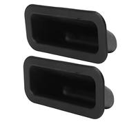NDNCZDHC 2PCS Black Interior Trunk Lid Handle Trim GJ6A 68 966 Replacement For Mazda 3 5 CX-5 CX-7 RX-8