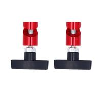 NDNCZDHC 2PCS Car Hood Support Rod Fixing Tool Multipurpose Lifting Rod Anti Pinch Device for Sedans SUVs Vehicle (Red)