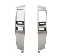 NDNCZDHC 2PCS Dashboard Air Vent Panel 55474-60040 Left Right Panel Replacement For Prado J120 2003-2009 Silver