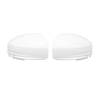NDNCZDHC 2Pcs Door Side Mirror Cover Left Right White Scratch Resistance 76251 T5A J31 for Fit Jazz 2014 to 2019