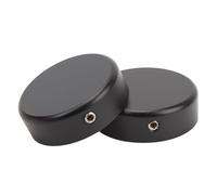 NDNCZDHC 2Pcs Front Fork Stem Cover Durable Delicate Look Upper Fork Stem Cover Axle Nut Cap for CMX 250 300 500 (Black)