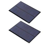 NDNCZDHC 2Pcs Mini Solar Panel Power Module Battery Polysilicon Industrial Supplies 5V 500MA